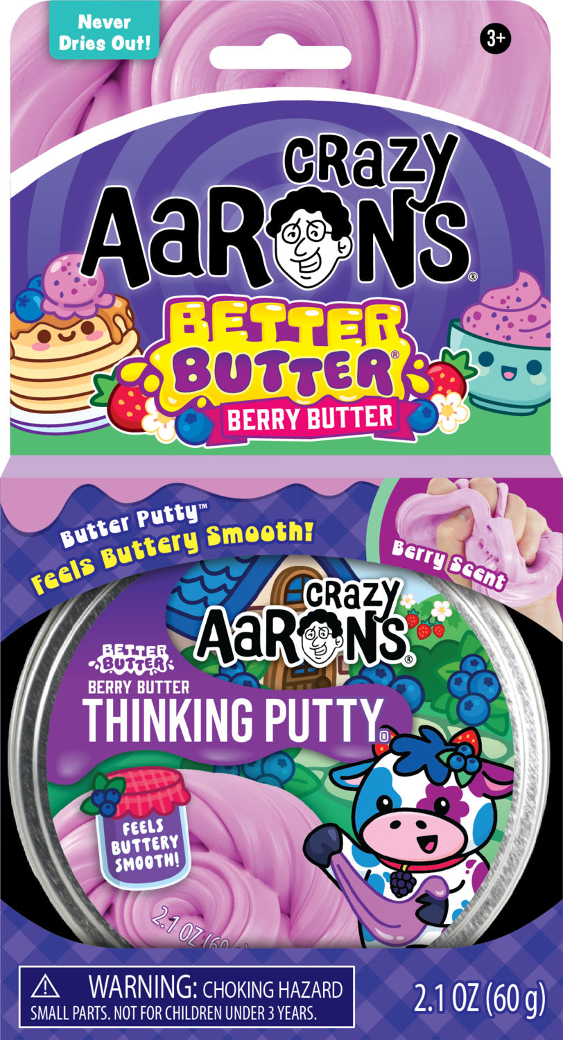 Better Butter Berry - Full Size 4" Thinking Putty Tin