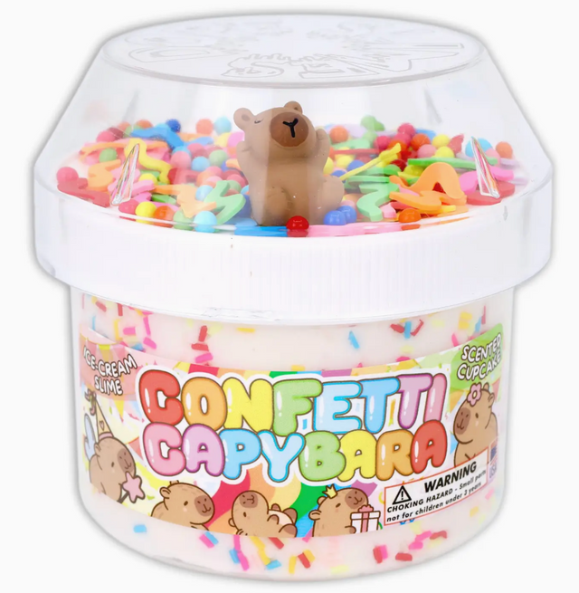 Confetti Capybara Slime