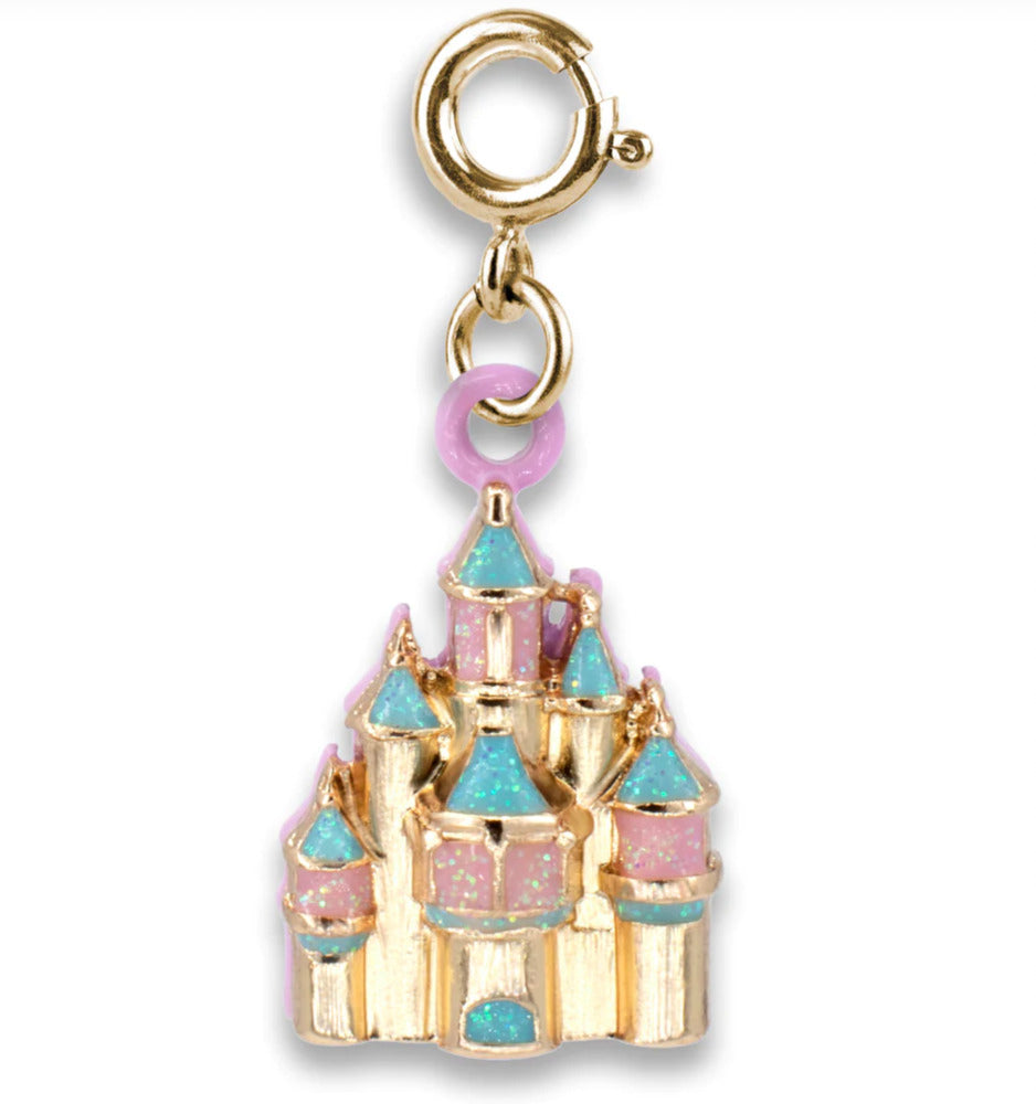 Gold Castle Charm