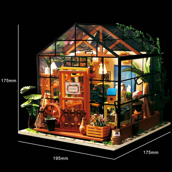 DIY Miniature Model Kit - Cathy's Flower House