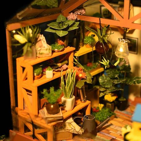 DIY Miniature Model Kit - Cathy's Flower House