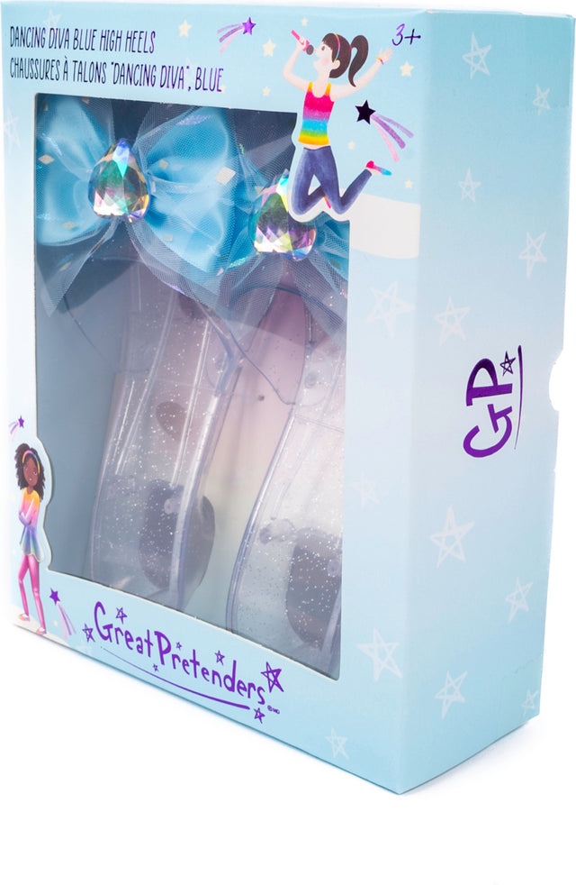 Dancing Diva Blue High Heels
