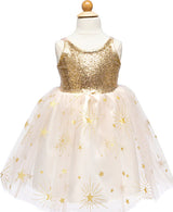Golden Glam Party Dress - Size 5-6