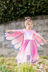 Butterfly Twirl Dress with Wings (Size 5-6)