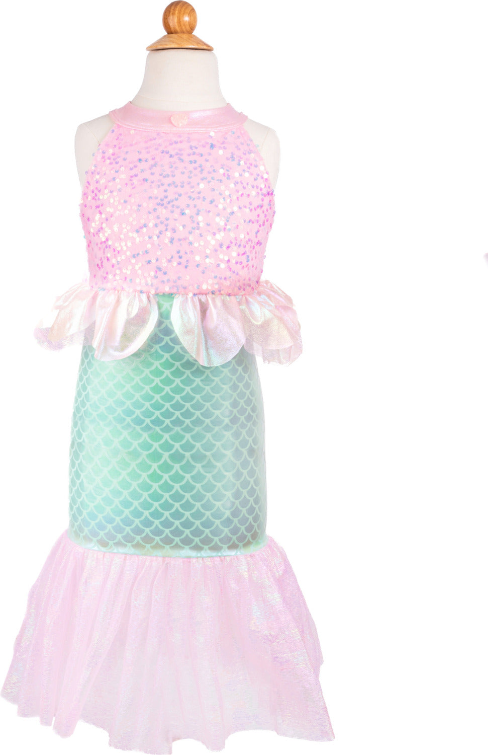 Pink Misty Mermaid Dress (Size 5-6)