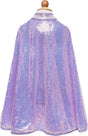 Lilac Sequins Cape (Size 7-8)