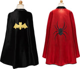 Reversible Spider/Bat Flowing Cape - Size 5/6