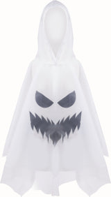 Spooky Ghost Poncho (Size 5-6)