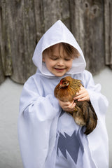 Spooky Ghost Poncho (Size 5-6)