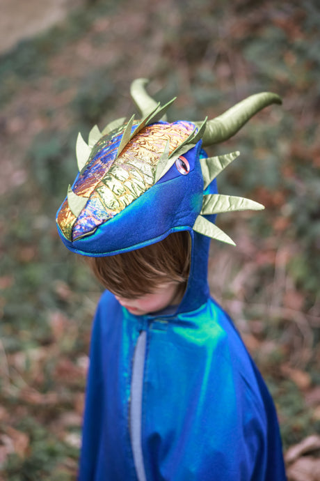 Emerald The Metallic Dragon Cape (size 3-4)