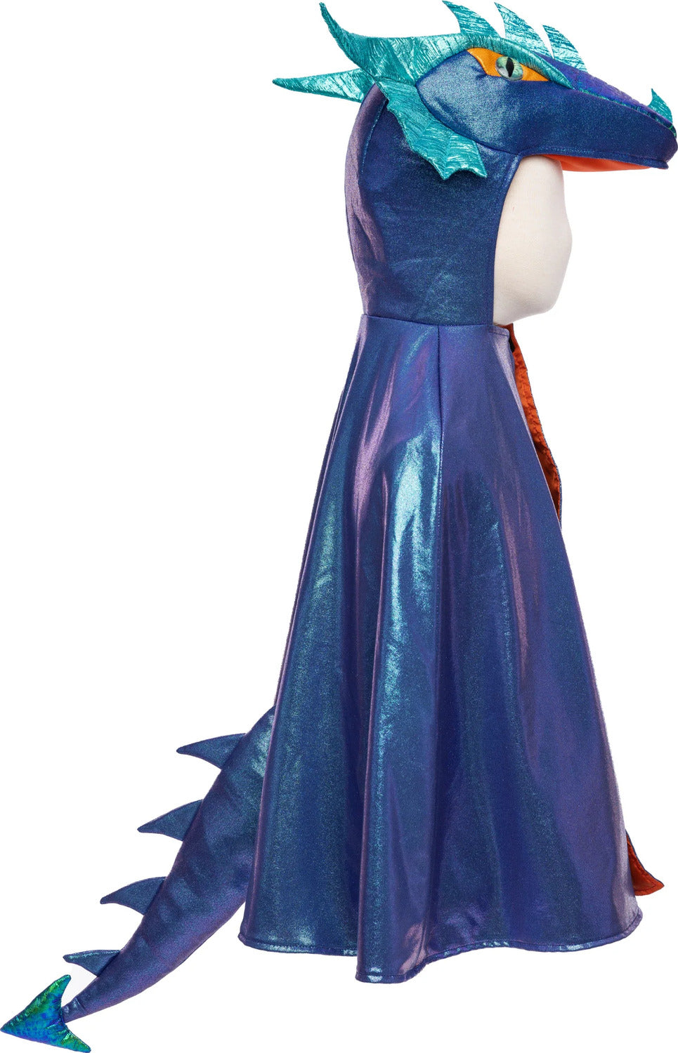 Azure the Metallic Dragon Cape (Size 5-6)