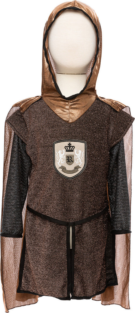 Brilliant Copper Knight Tunic with Cape