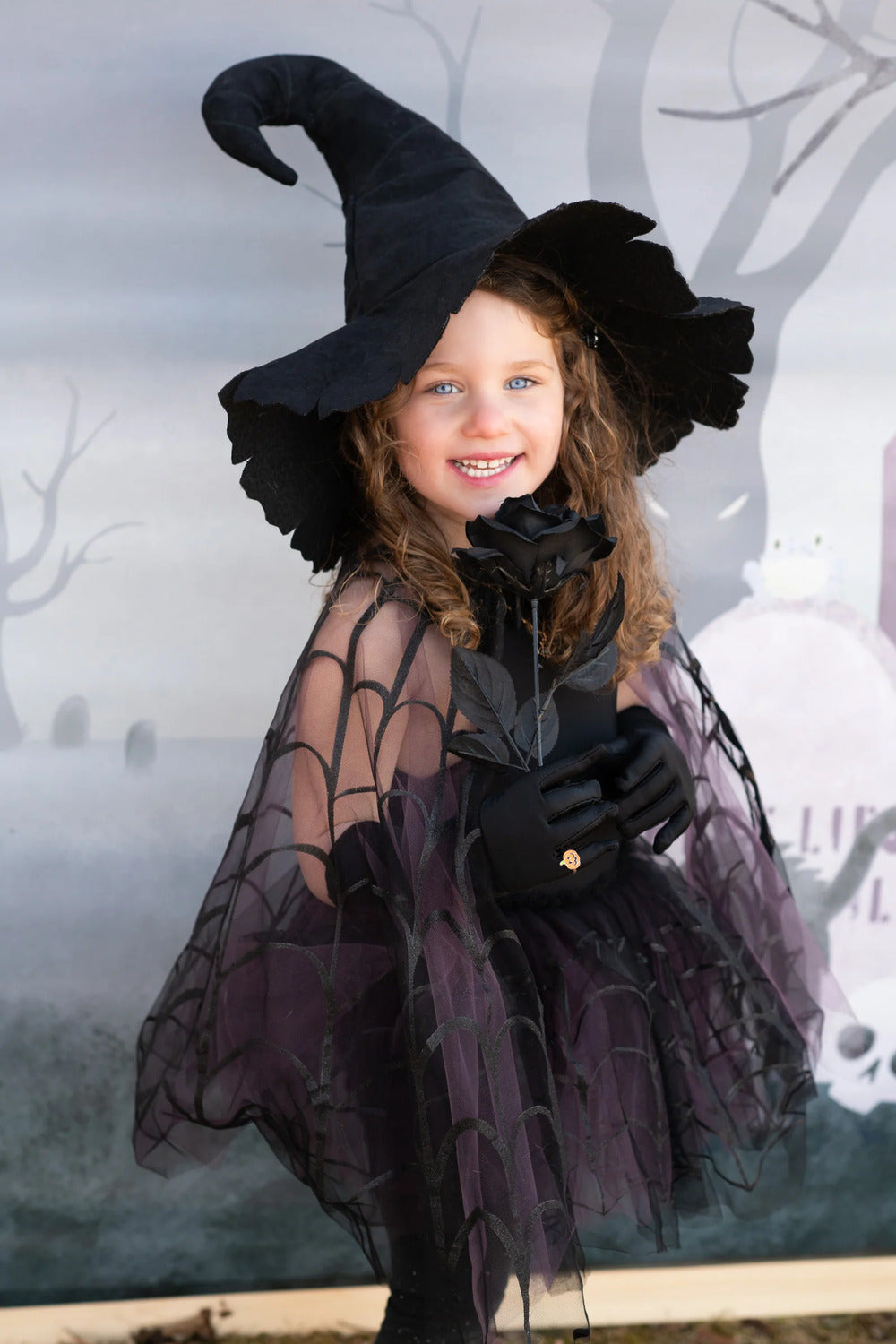 Spider Witch Tutu and Cape (Size 5-6)