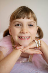 Pink Love Bracelets - Set of 4 Great Pretenders (Creative Education of Canada)