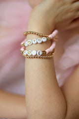 Pink Love Bracelets - Set of 4 Great Pretenders (Creative Education of Canada)
