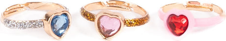 Hearts of Love Ring Set, 3pc