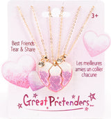 Besties Era Tear and Share Necklaces, 3pc