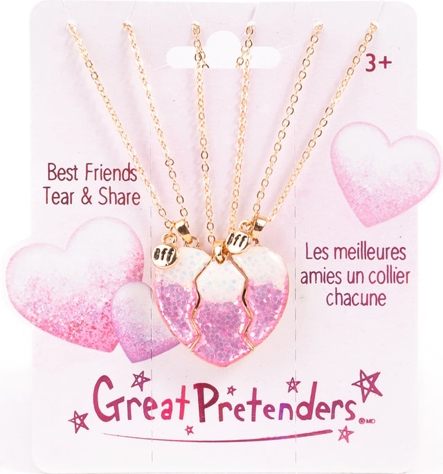 Besties Era Tear and Share Necklaces, 3pc