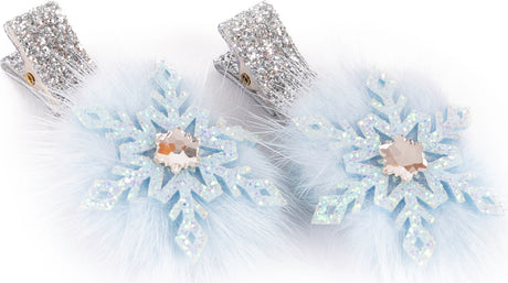 Frosty Sisters Hairclips, 2pc