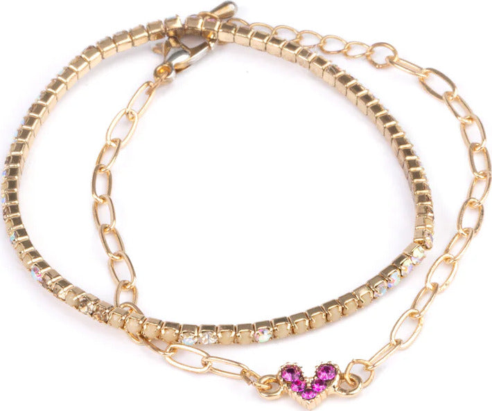 Boutique Chic Linked with Love Bracelet