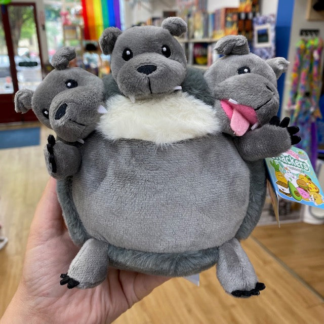 Squishable Cerberus - Snugglemi Snackers Size!