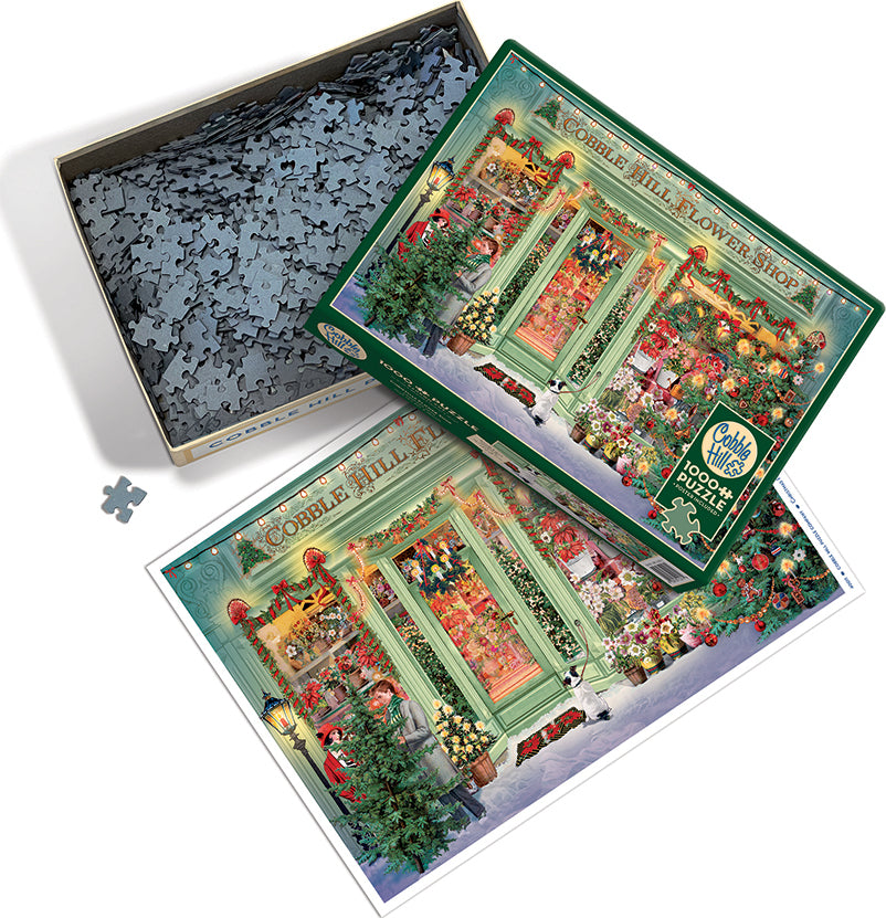 Christmas Flower Shop puzzle (1000 pc)