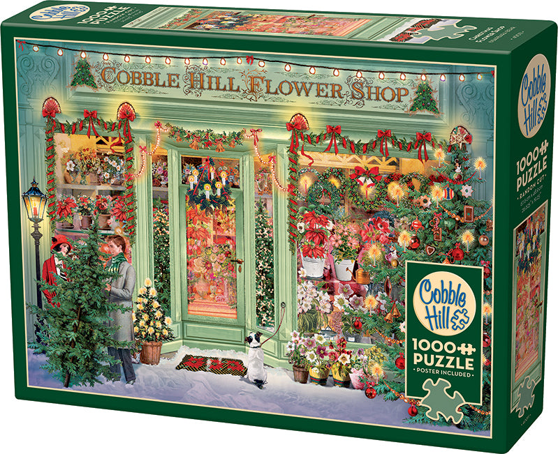 Christmas Flower Shop puzzle (1000 pc)