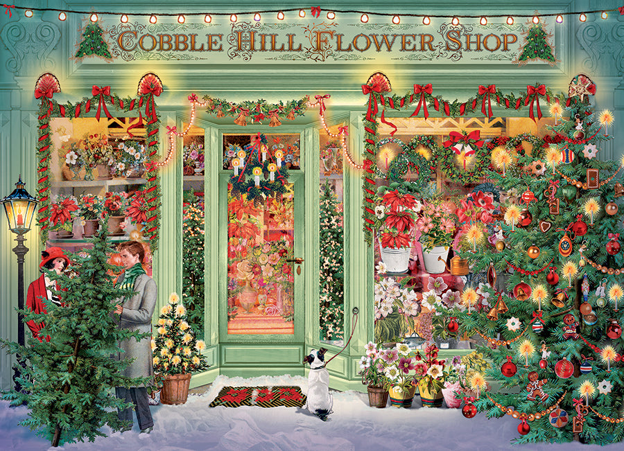 Christmas Flower Shop puzzle (1000 pc)