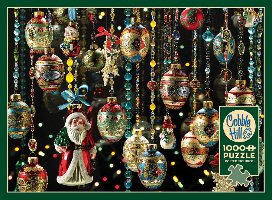 Christmas Ornaments puzzle (1000 pc)