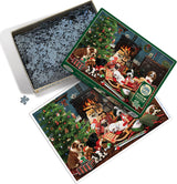 Christmas Puppies puzzle (1000 pc)