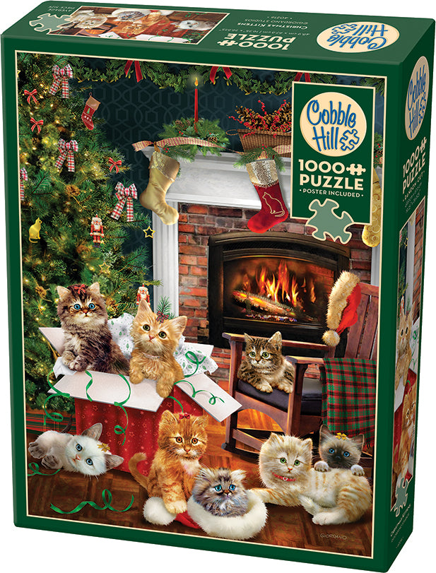 Christmas Kittens puzzle (1000 pc)