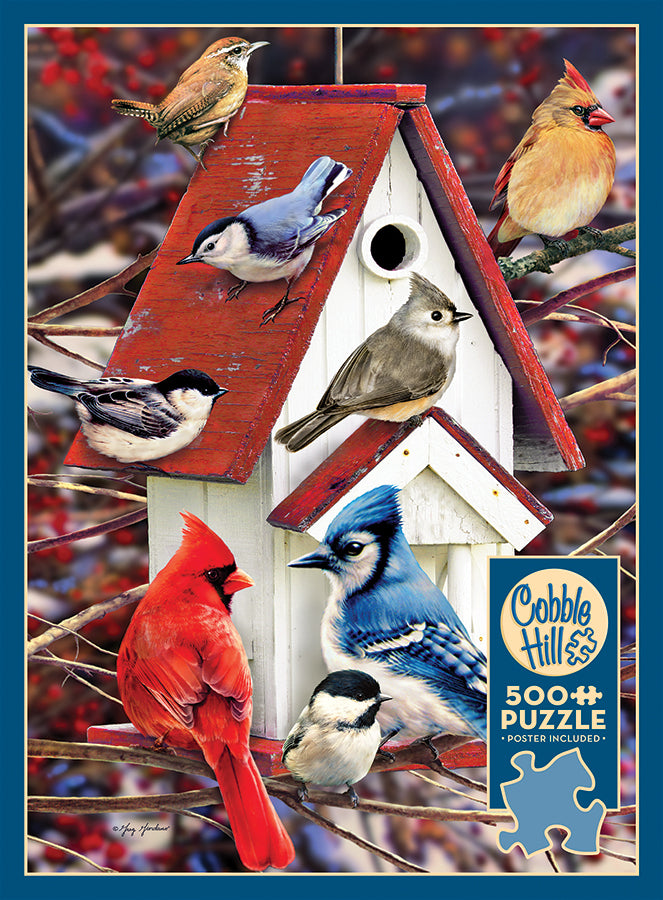 Winter Birdhouse puzzle (500 pc)