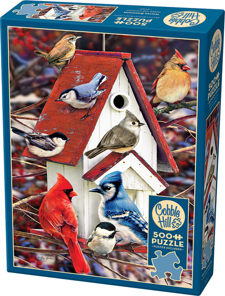 Winter Birdhouse puzzle (500 pc)