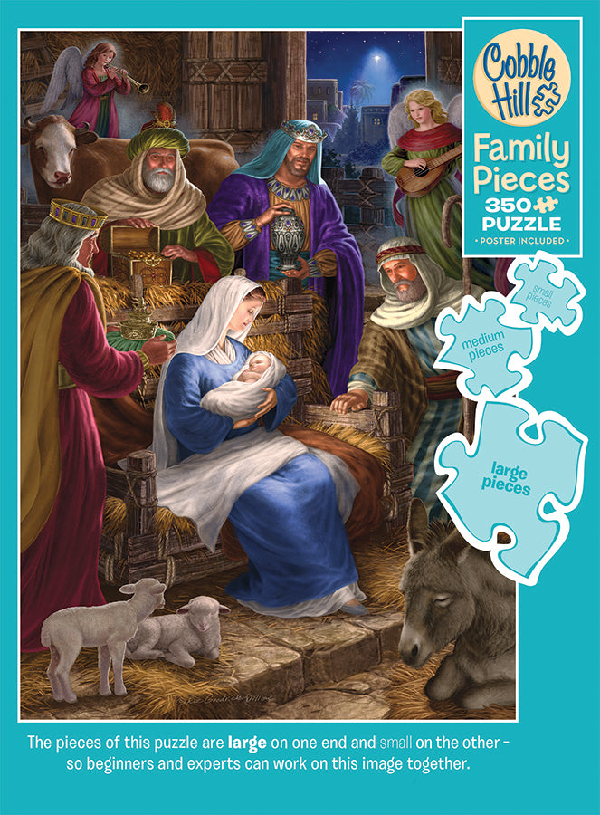 350 Piece Family Puzzle, Holy Night