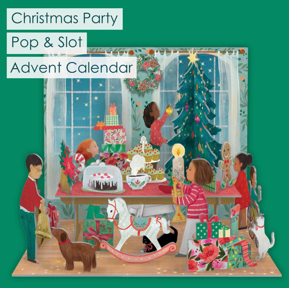 Christmas Party Pop and Slot Advent Calendar