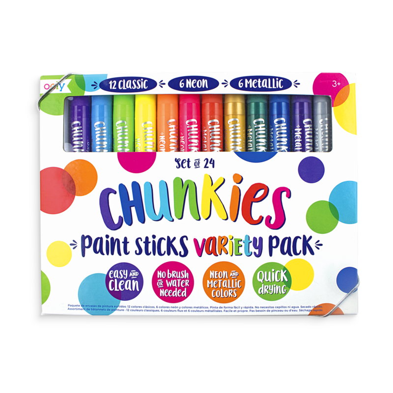 Chunkies Paint Sticks, Pack of 24