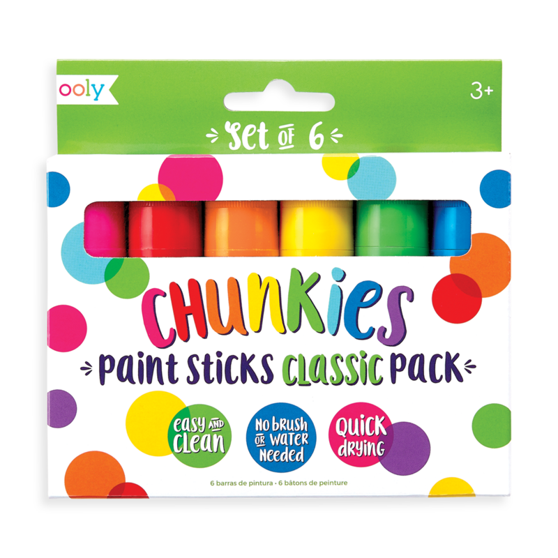 Chunkies Paint Sticks, Pack of 6