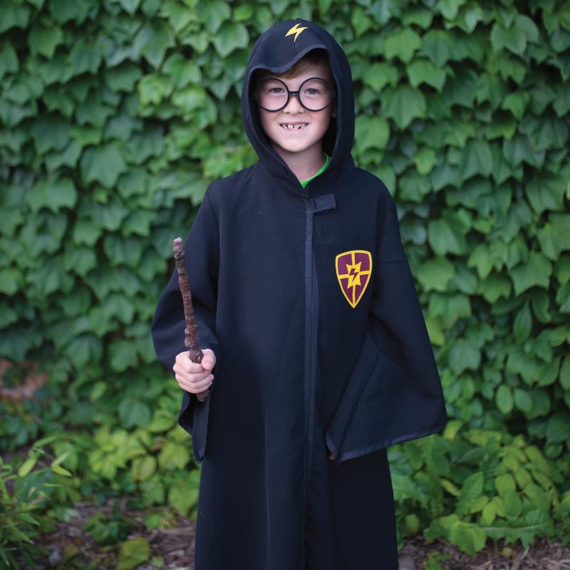 Wizard Robe and Glasses Size 7-8