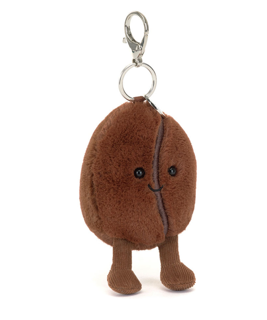 Jellycat Coffee Bean Bag Charm