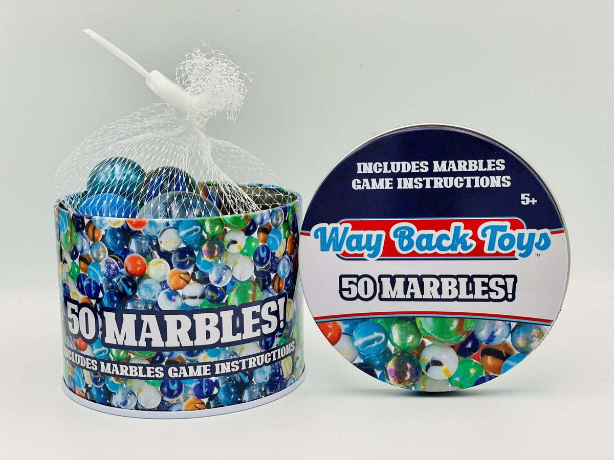 Marbles in a Tin – Pufferbellies Toys & Books