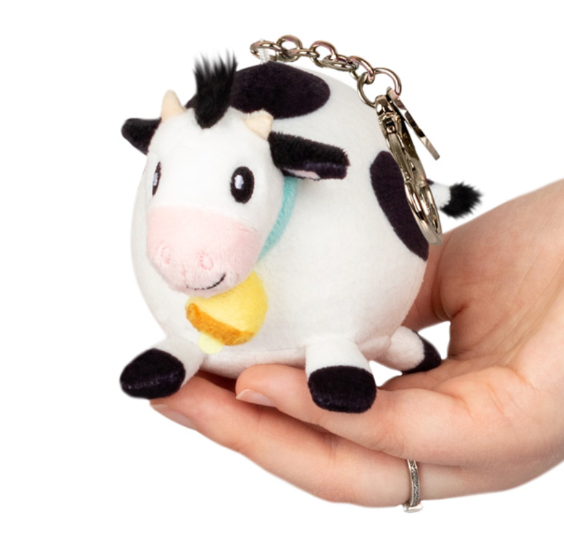 Squishable Micro Black and White Cow