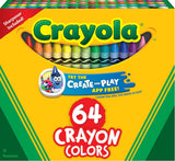 64 Ct Crayons 