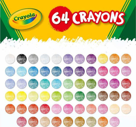 64 Ct Crayons 