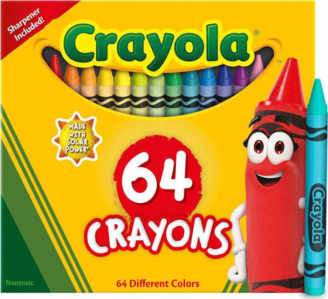 64 Ct Crayons 