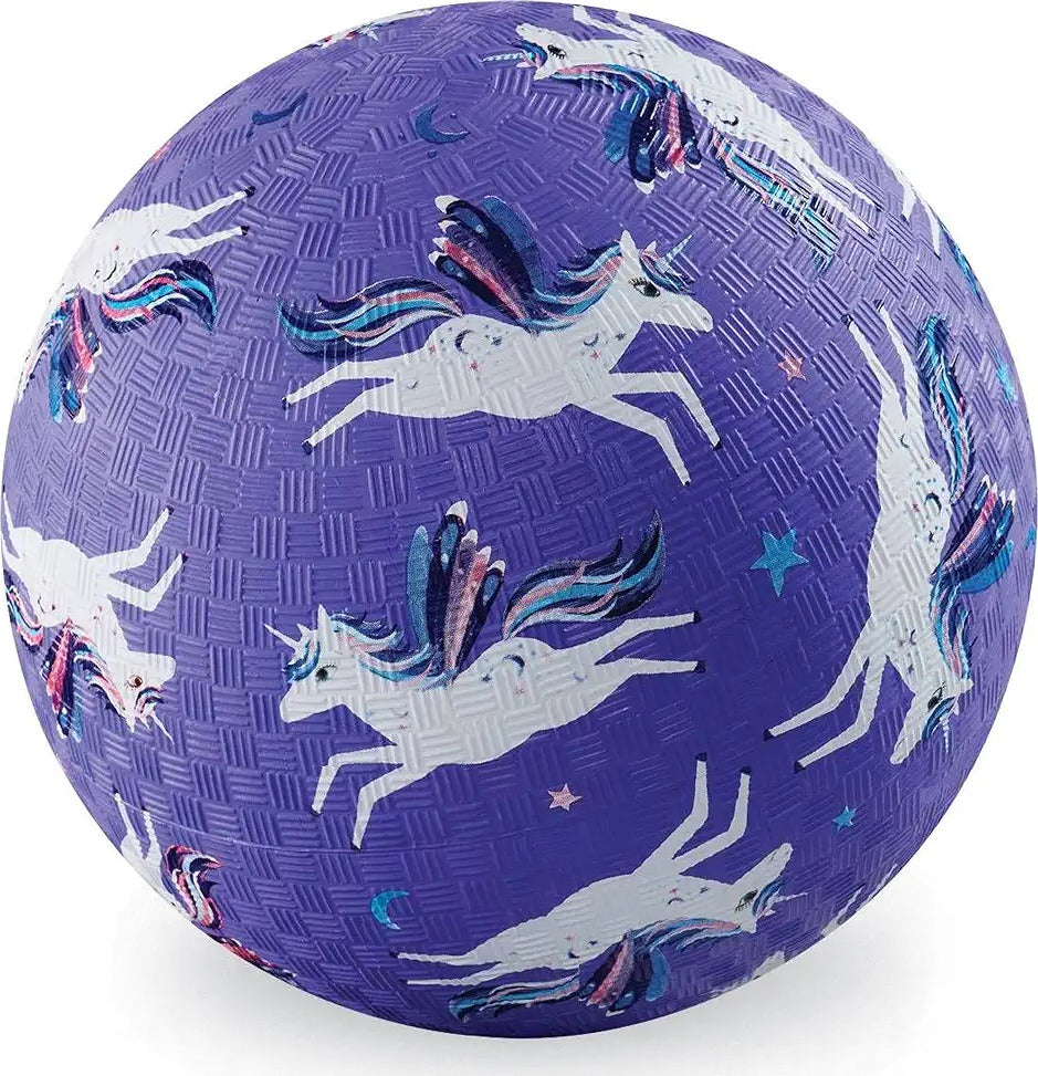 7" Playground Ball - Purple Unicorn