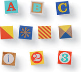 ABC - 123 Wood Blocks