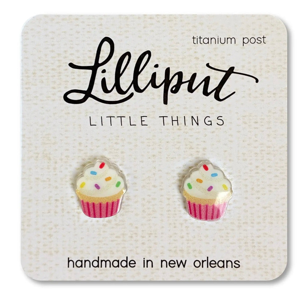 Birthday Cupcake Earrings