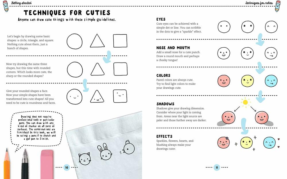How to Draw Cute Stuff: Draw Anything and Everything in the Cutest Style Ever!