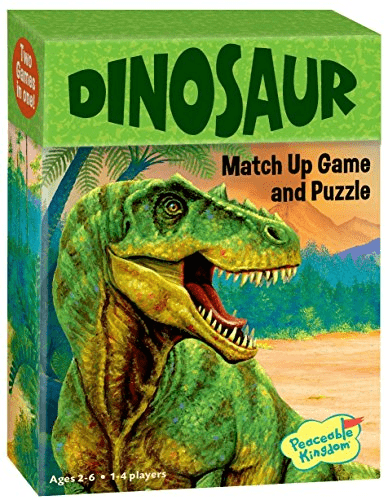 Dinosaur Match-Up Game and Puzzle