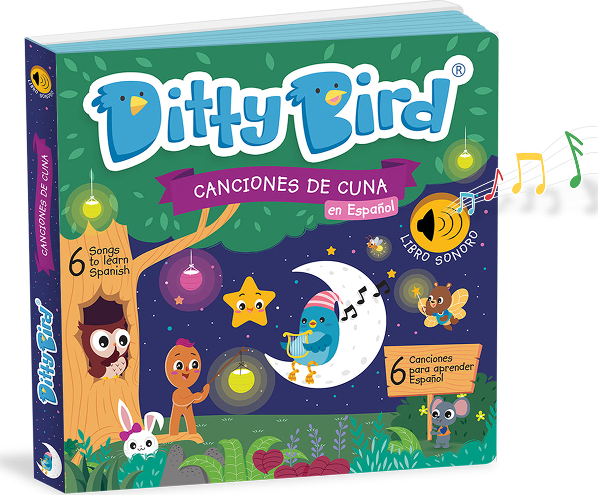 Ditty Bird Sound Book: Canciones de Cuna